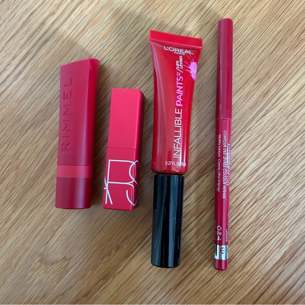 Red Lipstick / Lipliner Bundle